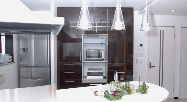 ヤマハのシステムキッチン&カップボード