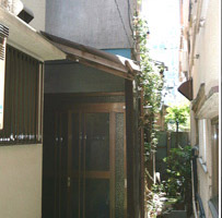 リフォーム前の玄関