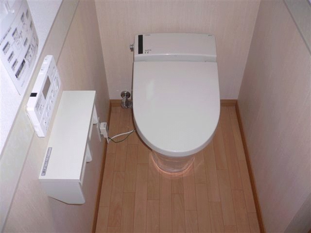 清潔な快適空間に変貌したトイレ