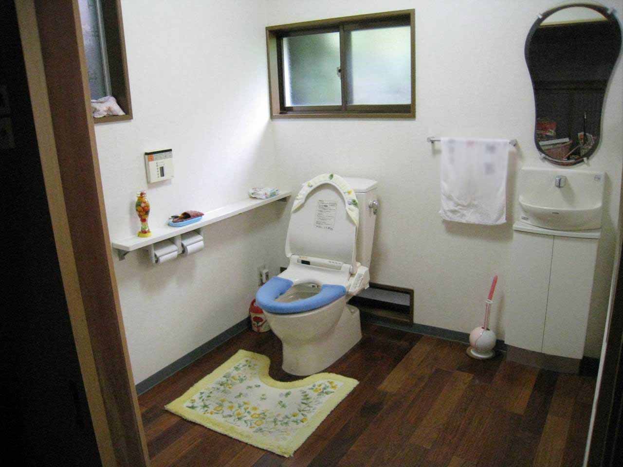 広々とゆったりしたトイレ空間を実現