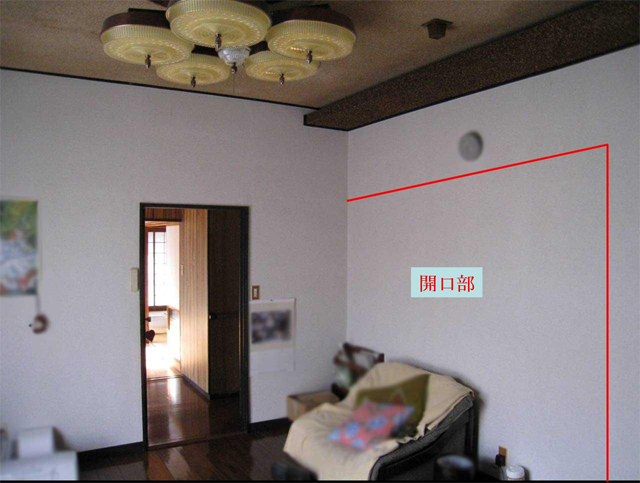 独立した応接間でした。