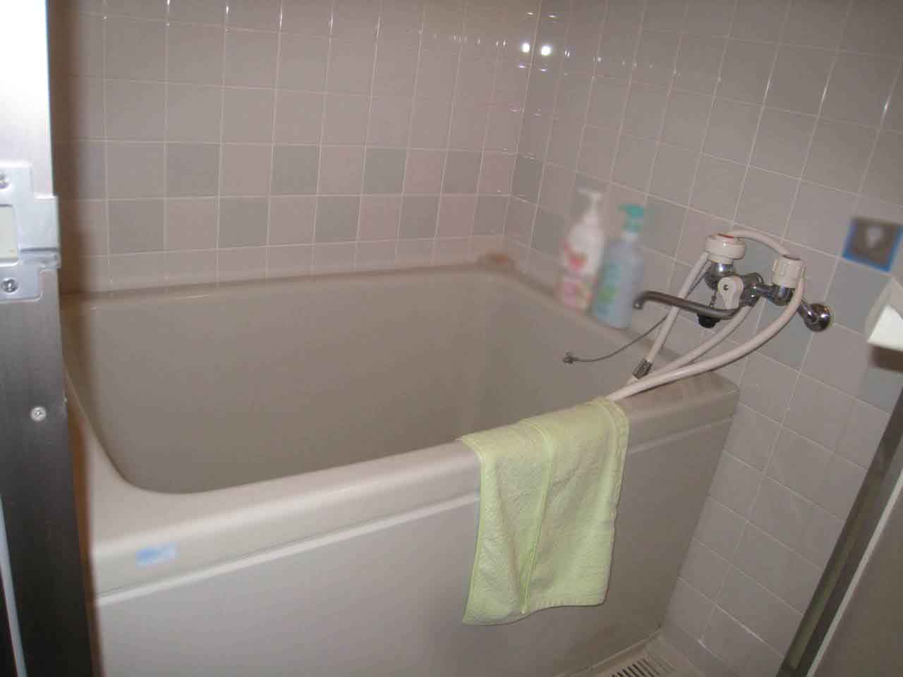 従来型の浴室でした