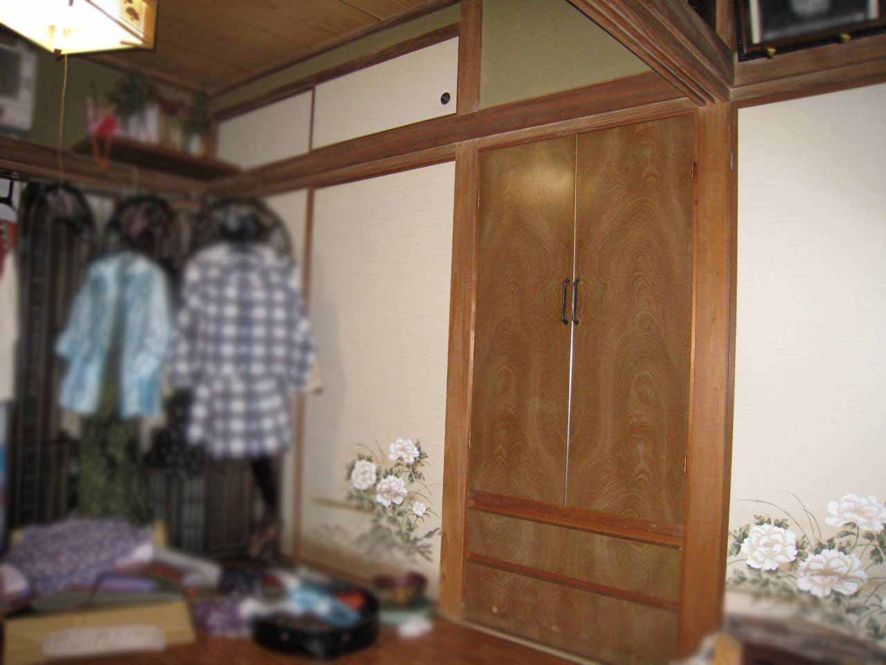 押し入れのあった場所です。