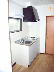 2階に設置されたミニキッチン