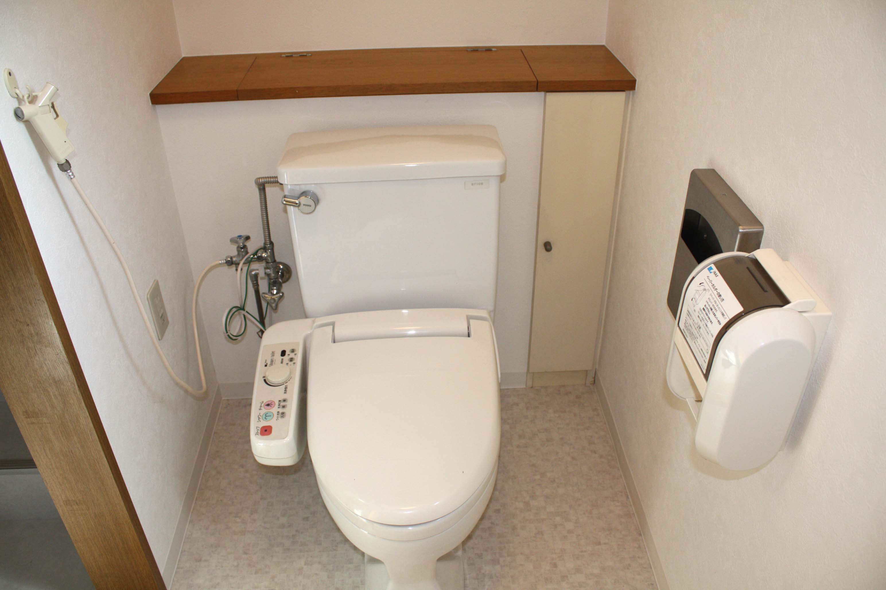 殆ど使われなかったトイレでした。