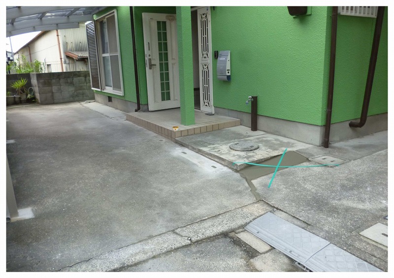 床は左官で仕上げました。