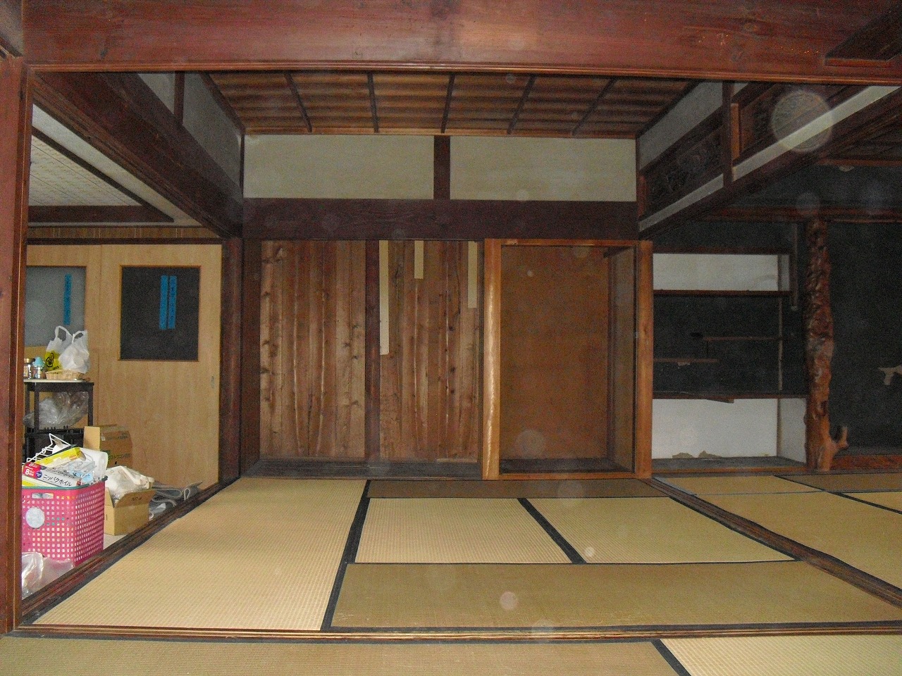 施工前の和室です