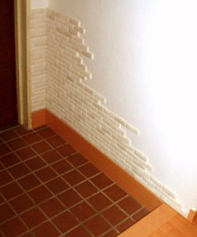 一部タイル加工をしたことでおしゃれ感がアップ。