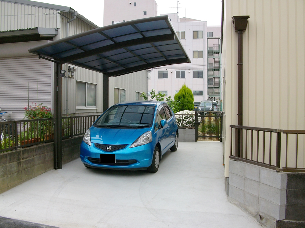 駐車場を新設しました。