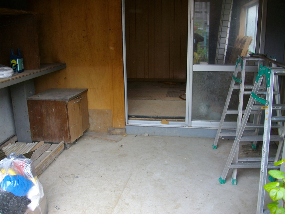 全く利用していなかった納屋