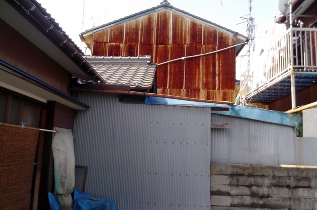 施工前の様子です。