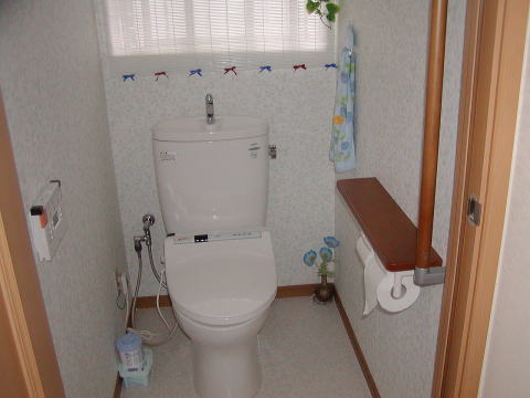 きれいな洋式トイレ