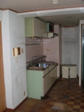 キッチン施工前