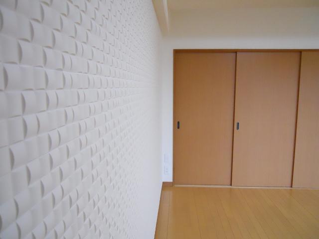 デザイン性のあるクロスで雰囲気もかわります