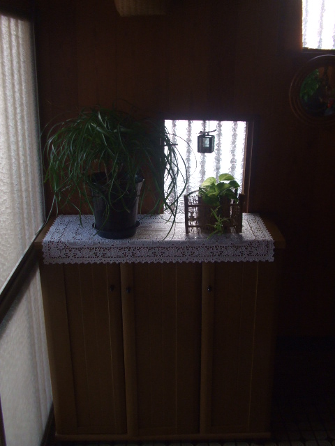 明り取り窓があってもどこか薄暗い雰囲気