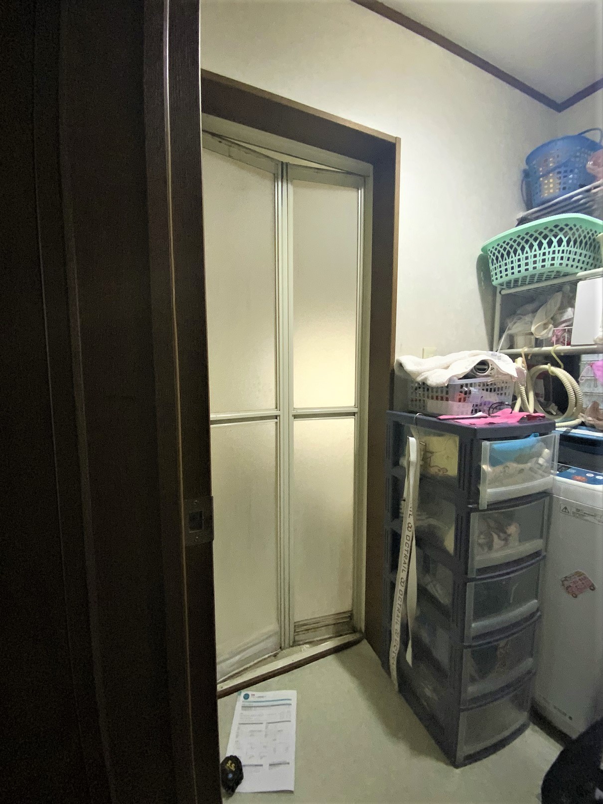 開け閉めにも支障がありました