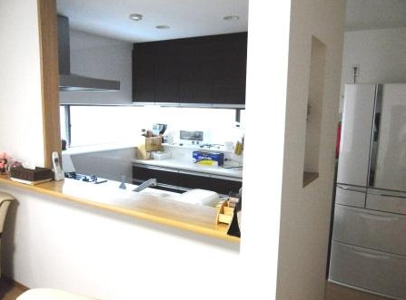 リビング側から撮影した写真です。