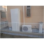 安全第一のため足場をかけます