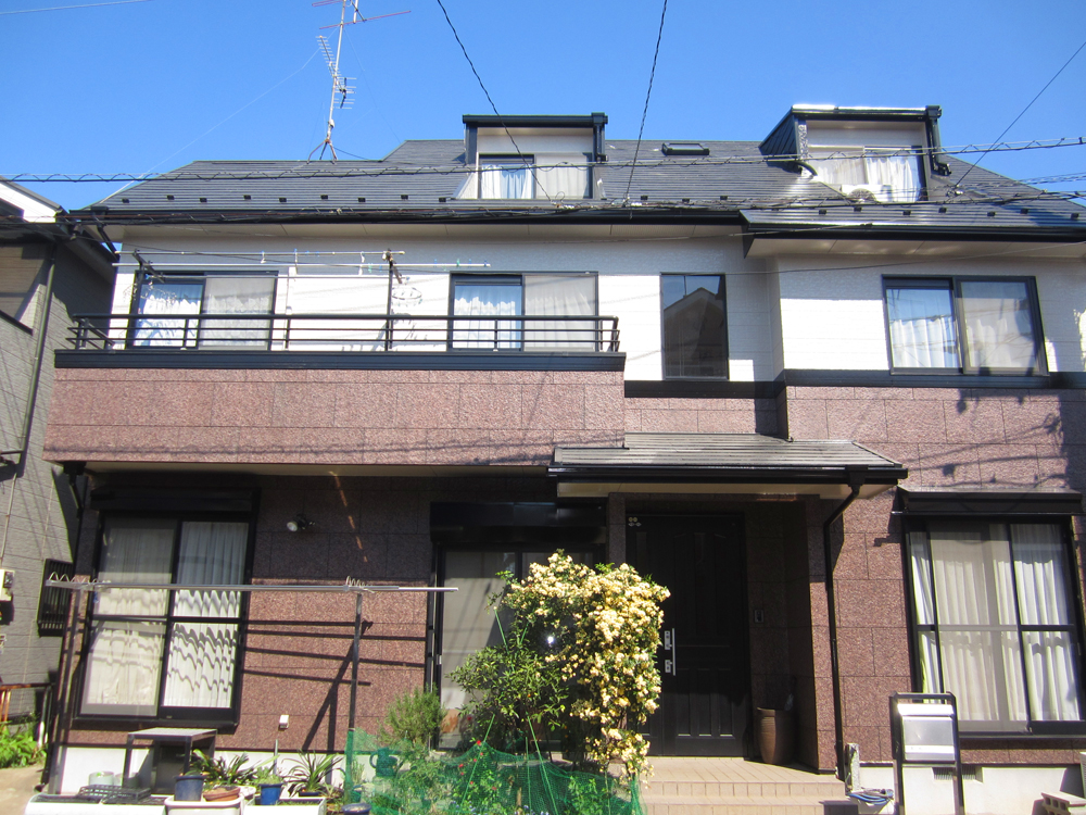 屋根と外壁の用途に応じた塗装施工