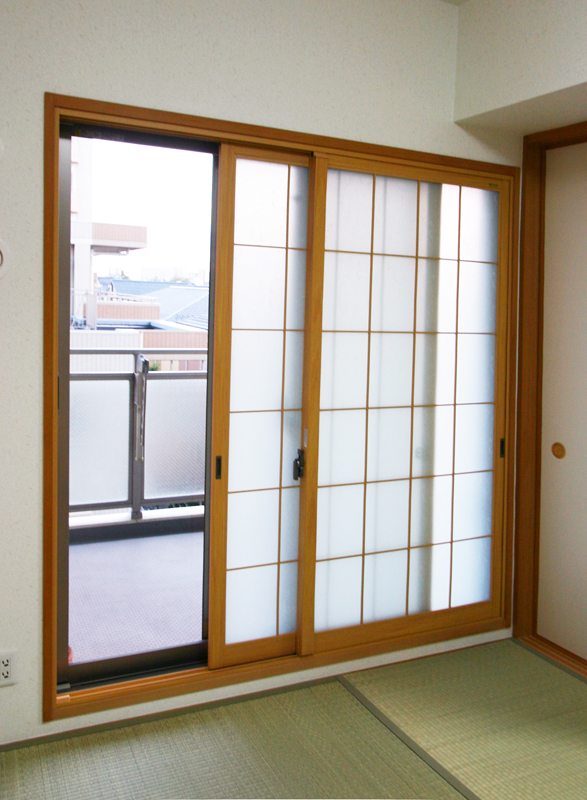 和室にあったデザインのエコ内窓を施工
