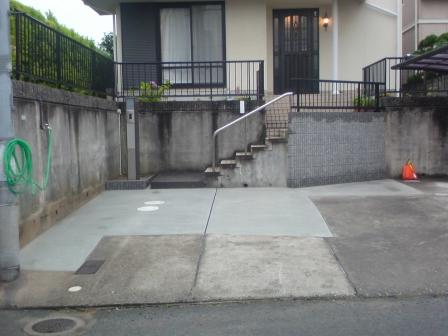 駐車場が広くなり、便利になりました。