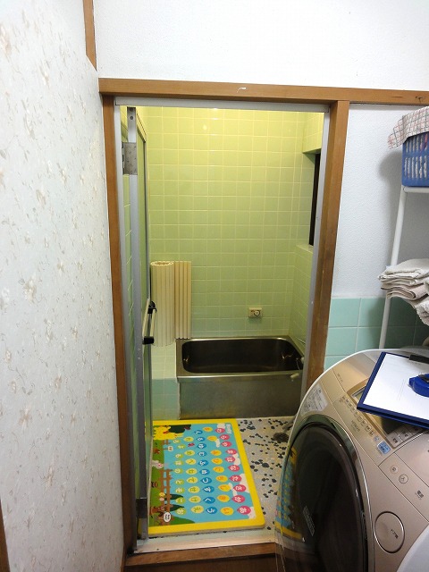 ステンレス浴槽+タイル貼りのお風呂