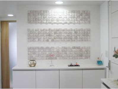 抗菌作用のある塗り壁を施工