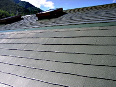 優れた遮熱効果の屋根塗装