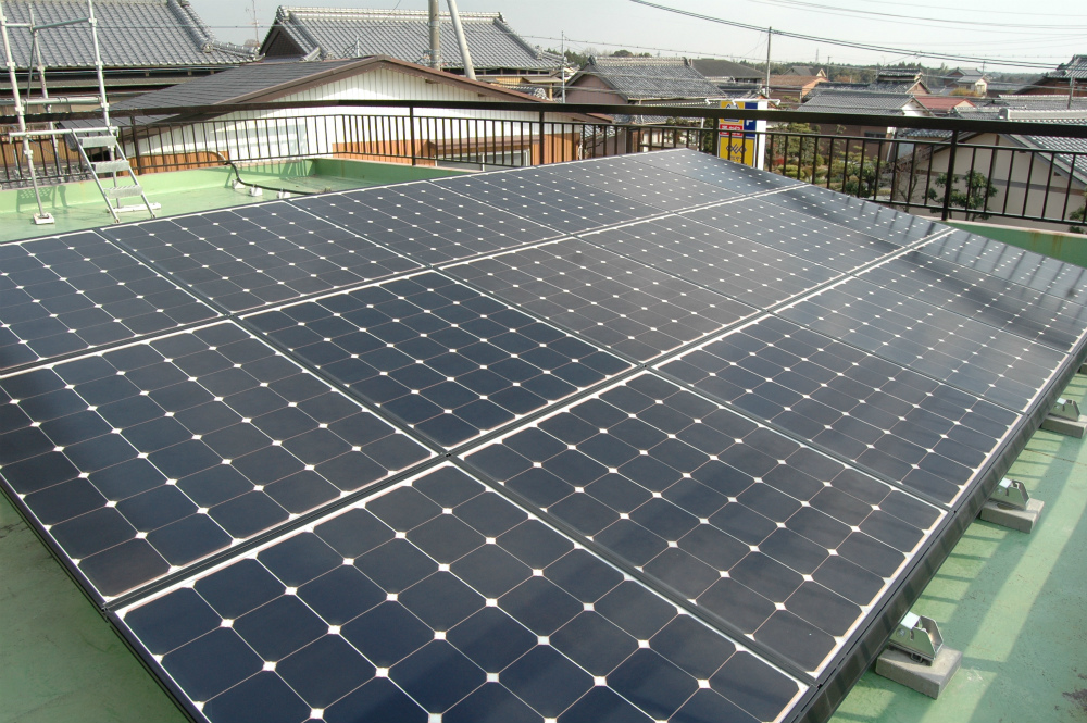 太陽光発電設備の設置