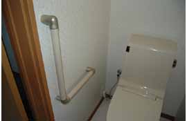 汲み取りトイレを水洗トイレにリフォームしました。