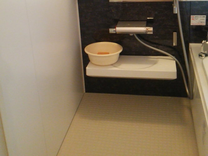 広いカウンターがあるととても便利です!