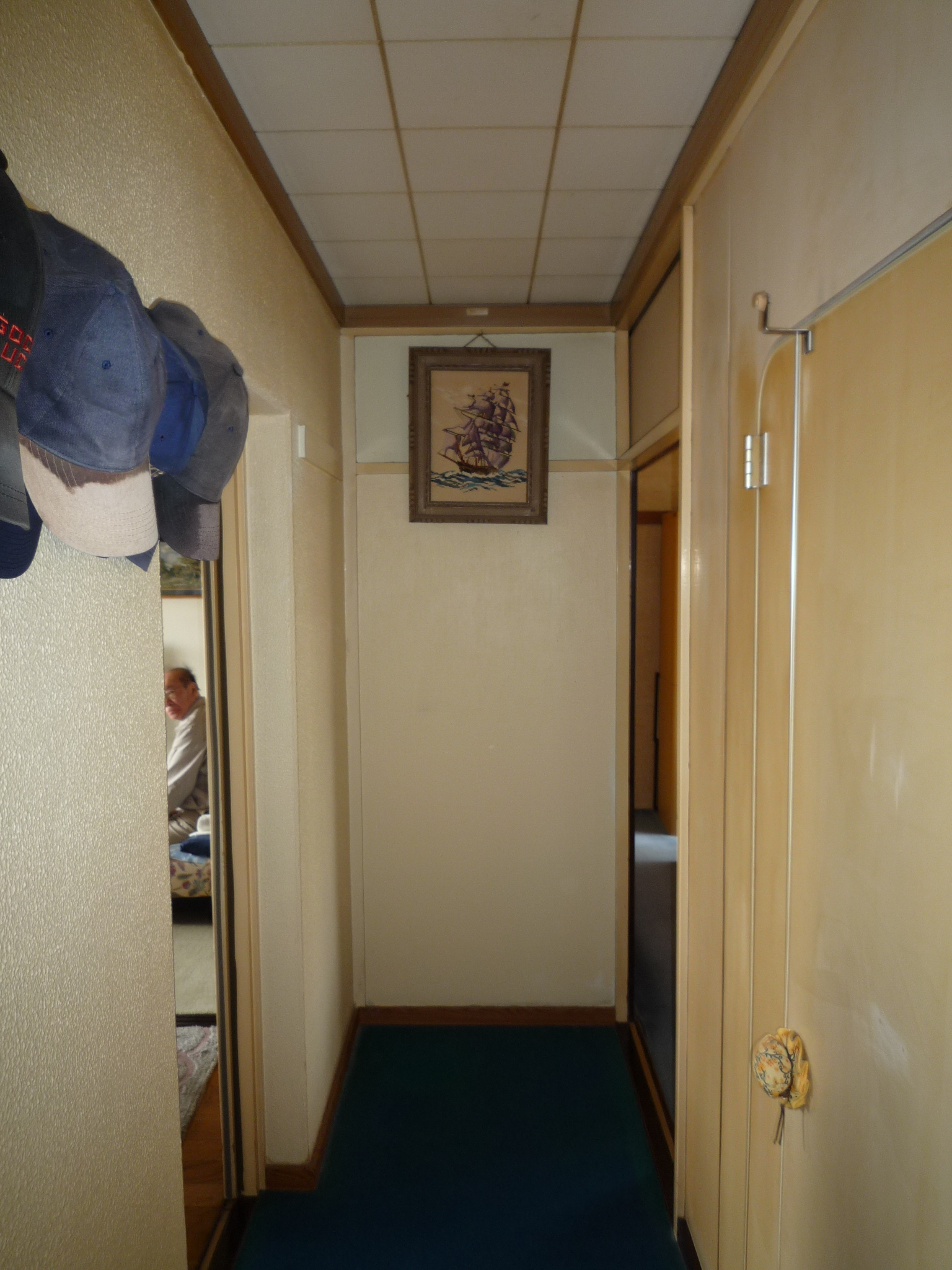 湿気がたまりやすい状態でした。