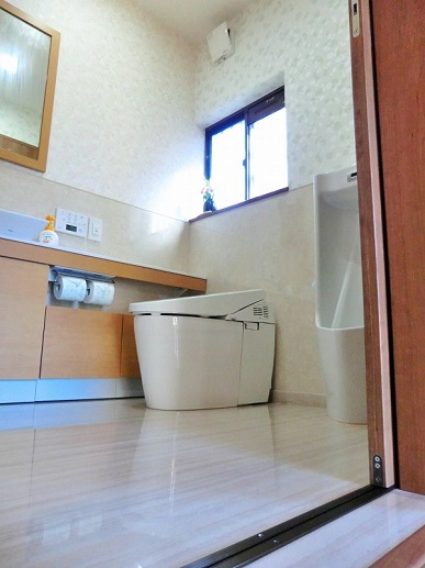 バリアフリーのトイレです