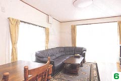 充分な光が入るようになり、明るいLDKに
