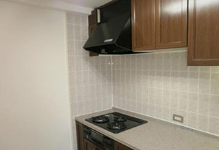 ガスコンロ・水栓・レンジフードを交換