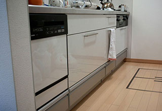 既存のキッチンに食洗機をビルトインで利便性UP！
