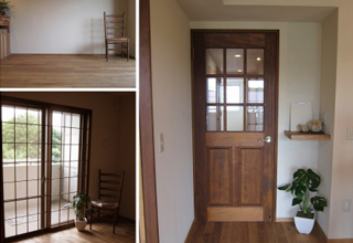 飾り梁のあるリビング イメージ