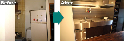 Before→After