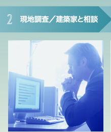 2 現地調査/建築家と相談