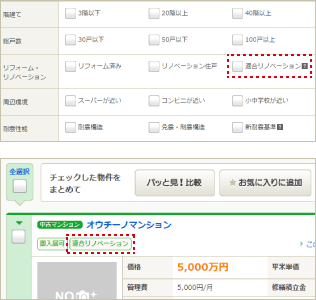 適合リノベーション住宅の見つけ方