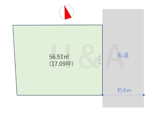 大田区大森北６丁目　１区画