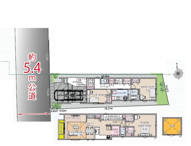 杉並区荻窪３丁目　新築戸建て　B号棟