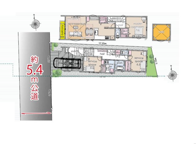杉並区荻窪３丁目　新築戸建て　A号棟