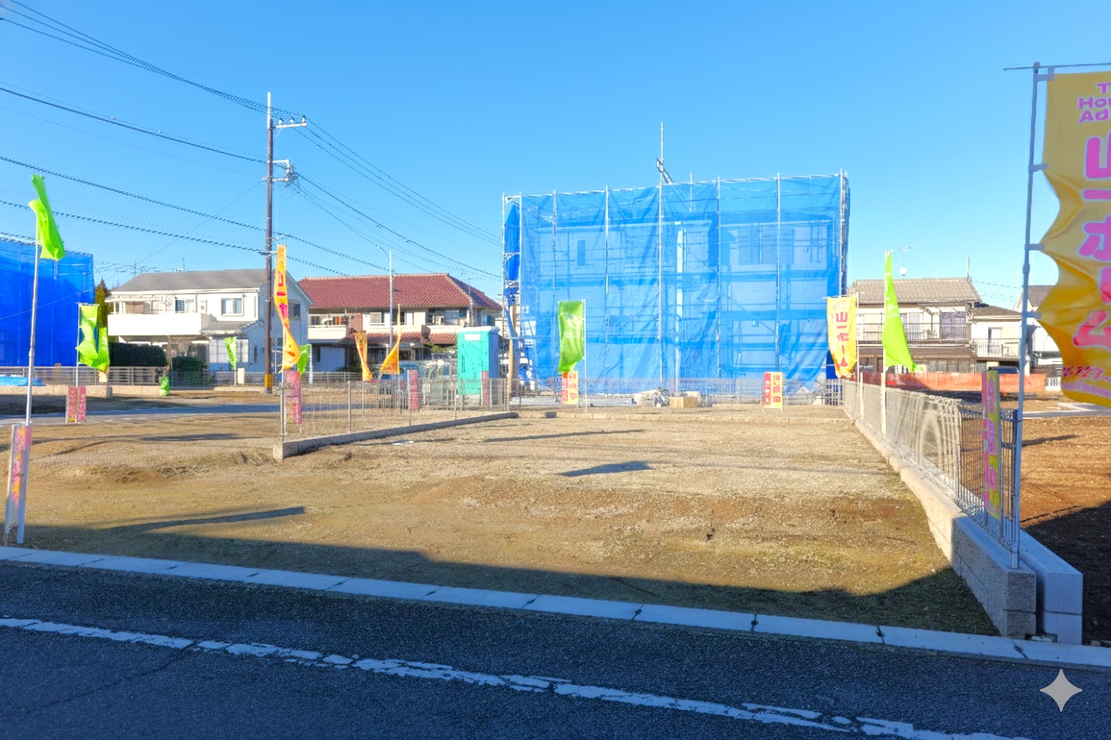 青梅市新町５丁目２期　建築条件付売地　全６区画　Ｆ号区