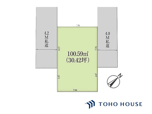 西区土屋9期　全1区画
