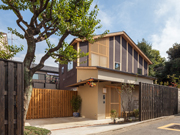 生まれ変わったお家の外観