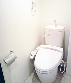 最新型トイレは清潔感を感じられるものに