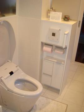 トイレはTOTOの最新型節水トイレ「ネオレストＡ」を採用しました。