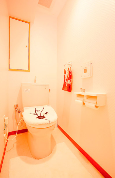 トイレは節水・省エネ性能に優れたTOTO「ピュアレストQR」に交換。
