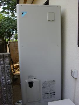 省エネ効果が高い最新型の給湯システム導入で、オール電化住宅を実現しました。